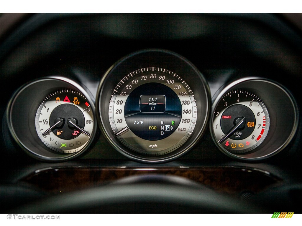 2014 Mercedes-Benz E 350 Sport Sedan Gauges Photo #81584880