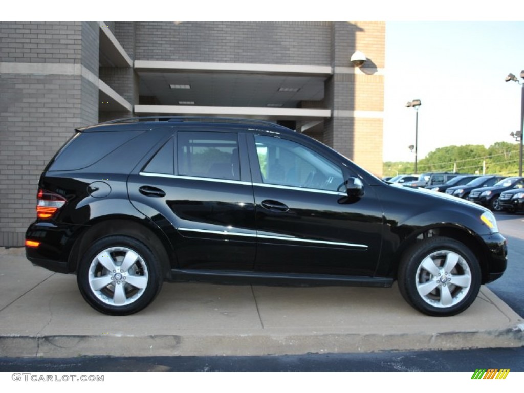Black 2010 Mercedes-Benz ML 350 4Matic Exterior Photo #81585264