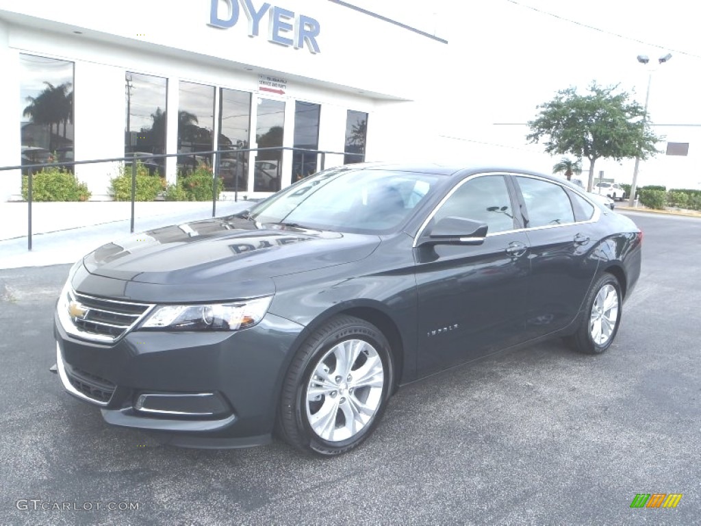 2014 Impala LT - Ashen Gray Metallic / Jet Black photo #1