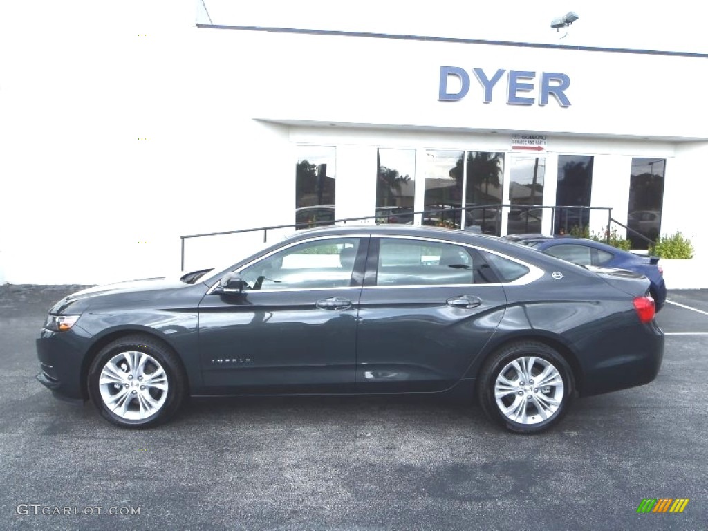 2014 Impala LT - Ashen Gray Metallic / Jet Black photo #3