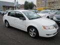 Polar White 2007 Saturn ION 3 Sedan Exterior