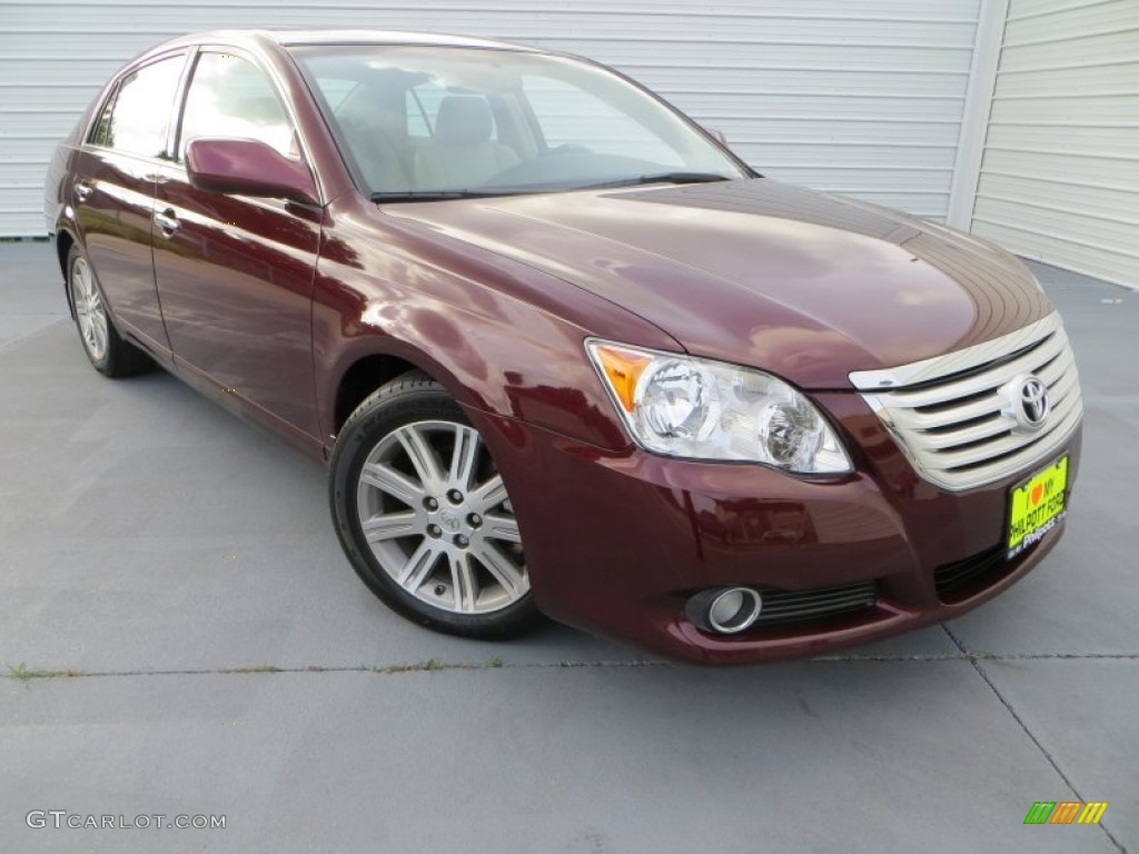 2008 Avalon Limited - Cassis Red Pearl / Ash Gray photo #2