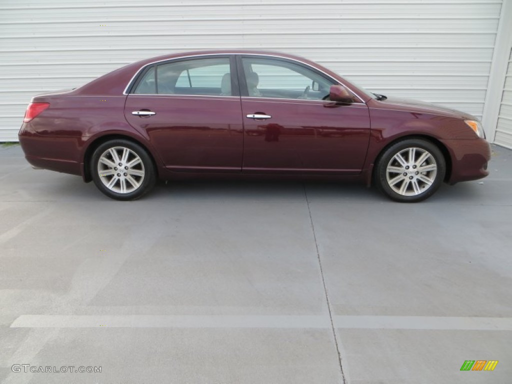 2008 Avalon Limited - Cassis Red Pearl / Ash Gray photo #3