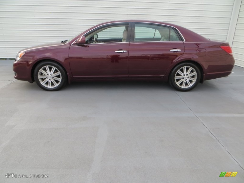 2008 Avalon Limited - Cassis Red Pearl / Ash Gray photo #6