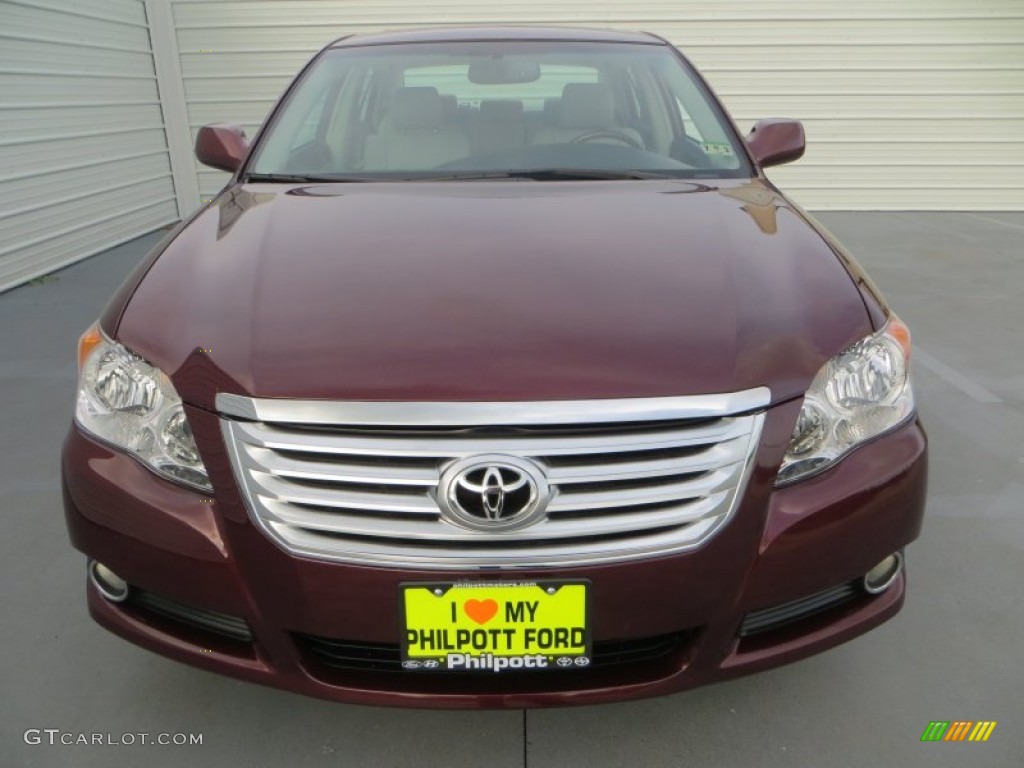2008 Avalon Limited - Cassis Red Pearl / Ash Gray photo #8