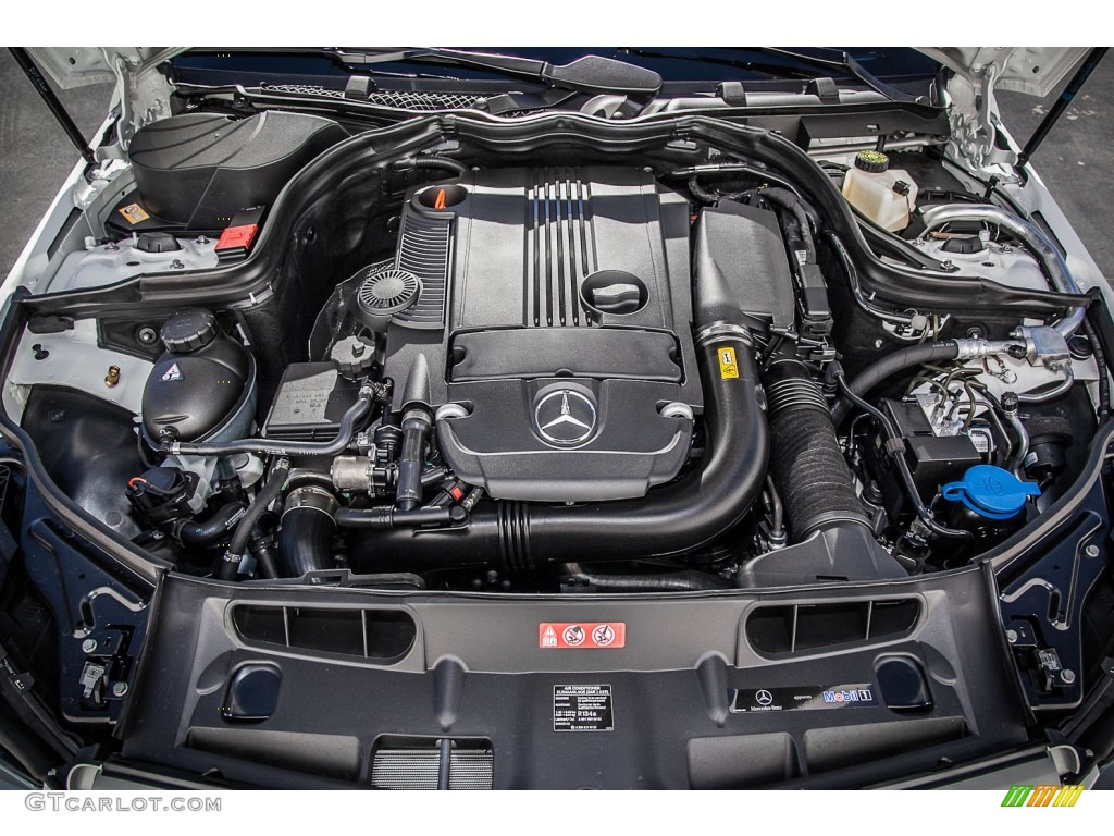 2013 Mercedes-Benz C 250 Sport 1.8 Liter DI Turbocharged DOHC 16-Valve VVT 4 Cylinder Engine Photo #81586680