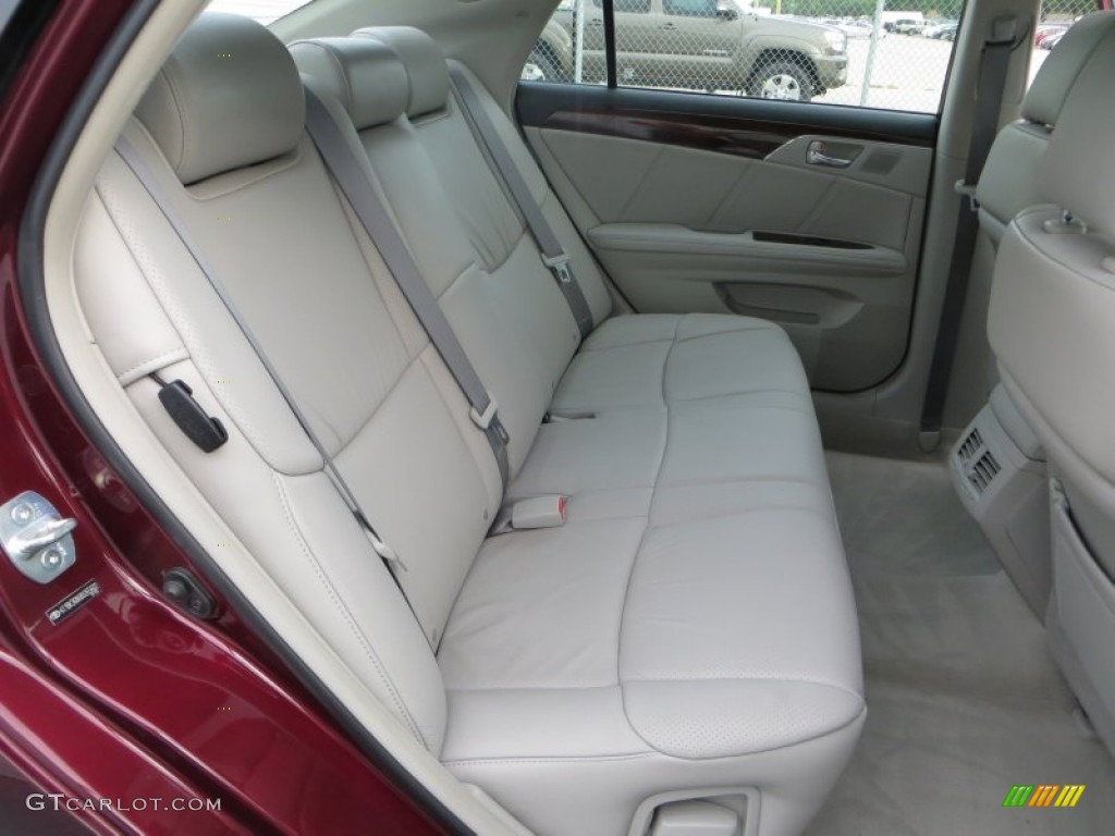2008 Avalon Limited - Cassis Red Pearl / Ash Gray photo #25