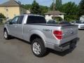 2013 Ingot Silver Metallic Ford F150 Lariat SuperCab 4x4  photo #7