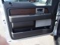 Black 2013 Ford F150 Lariat SuperCab 4x4 Door Panel