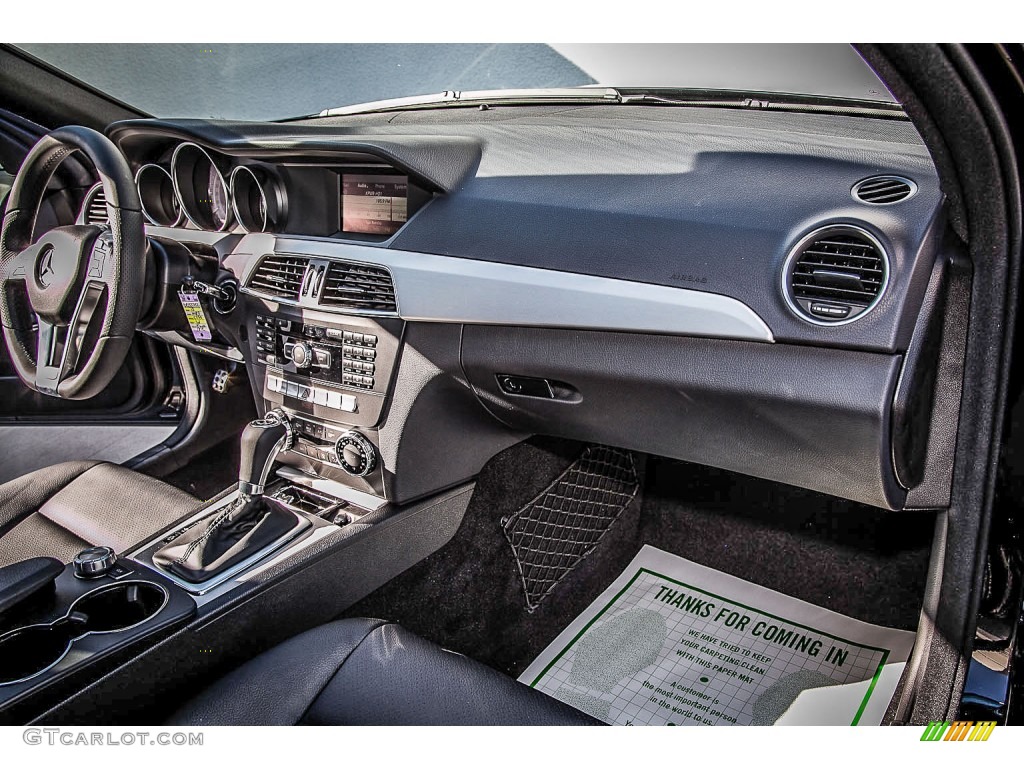 2013 Mercedes-Benz C 250 Sport Black Dashboard Photo #81587063