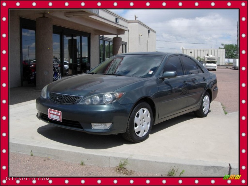 2005 Camry SE - Aspen Green Pearl / Fawn photo #1