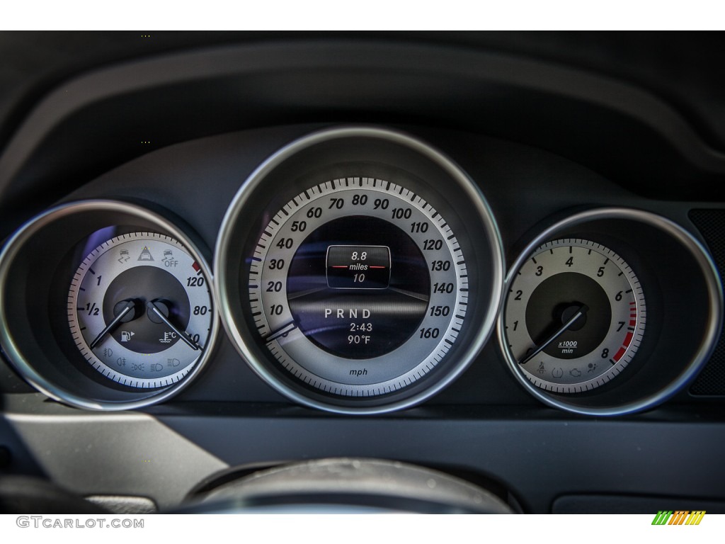 2013 Mercedes-Benz C 250 Sport Gauges Photo #81587385