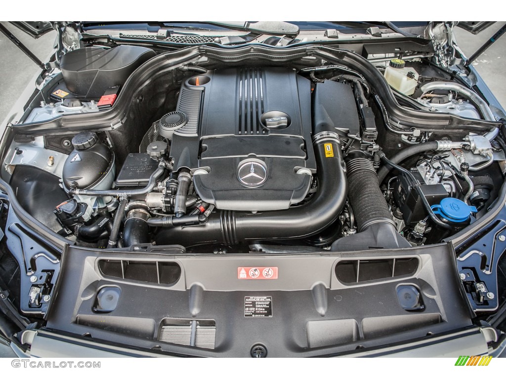 2013 Mercedes-Benz C 250 Sport 1.8 Liter DI Turbocharged DOHC 16-Valve VVT 4 Cylinder Engine Photo #81587499