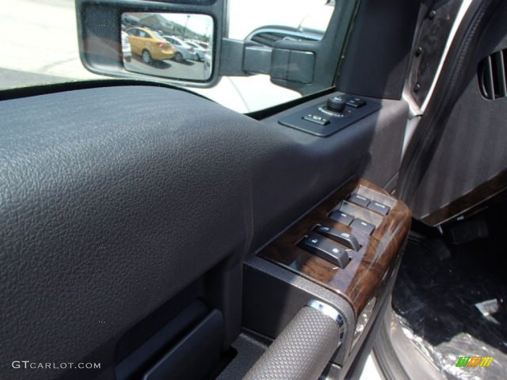 2013 F250 Super Duty King Ranch Crew Cab 4x4 - Oxford White / King Ranch Chaparral Leather/Black Trim photo #15