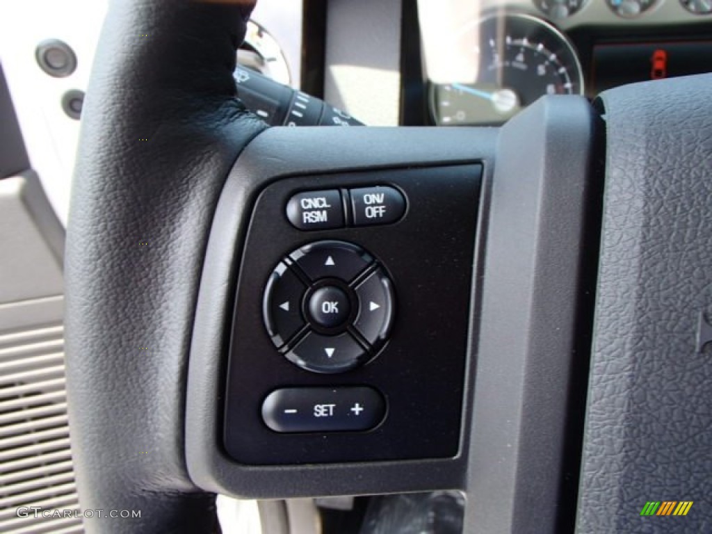 2013 F250 Super Duty King Ranch Crew Cab 4x4 - Oxford White / King Ranch Chaparral Leather/Black Trim photo #23