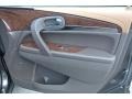 2013 Buick Enclave Choccachino Leather Interior Door Panel Photo