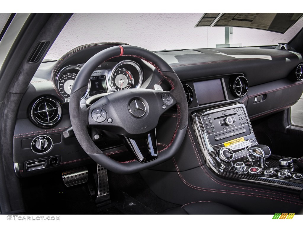 2013 Mercedes-Benz SLS AMG GT Coupe Black designo Dashboard Photo #81588564