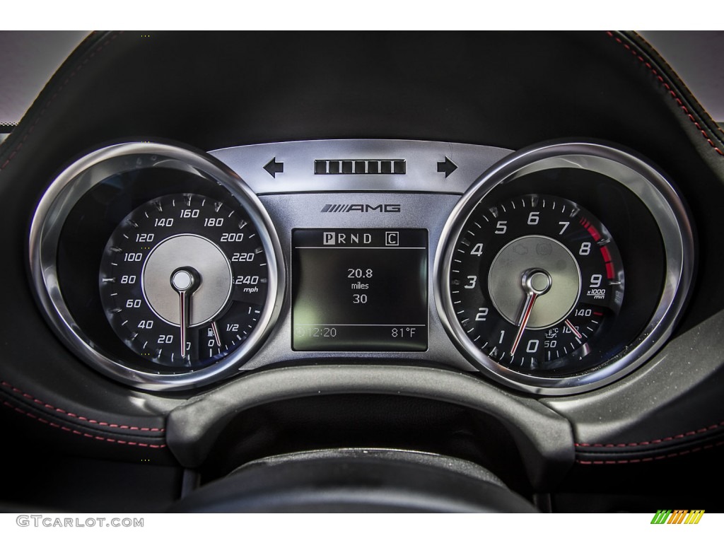 2013 Mercedes-Benz SLS AMG GT Coupe Gauges Photo #81588598