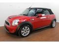 Chili Red 2010 Mini Cooper S Convertible Exterior