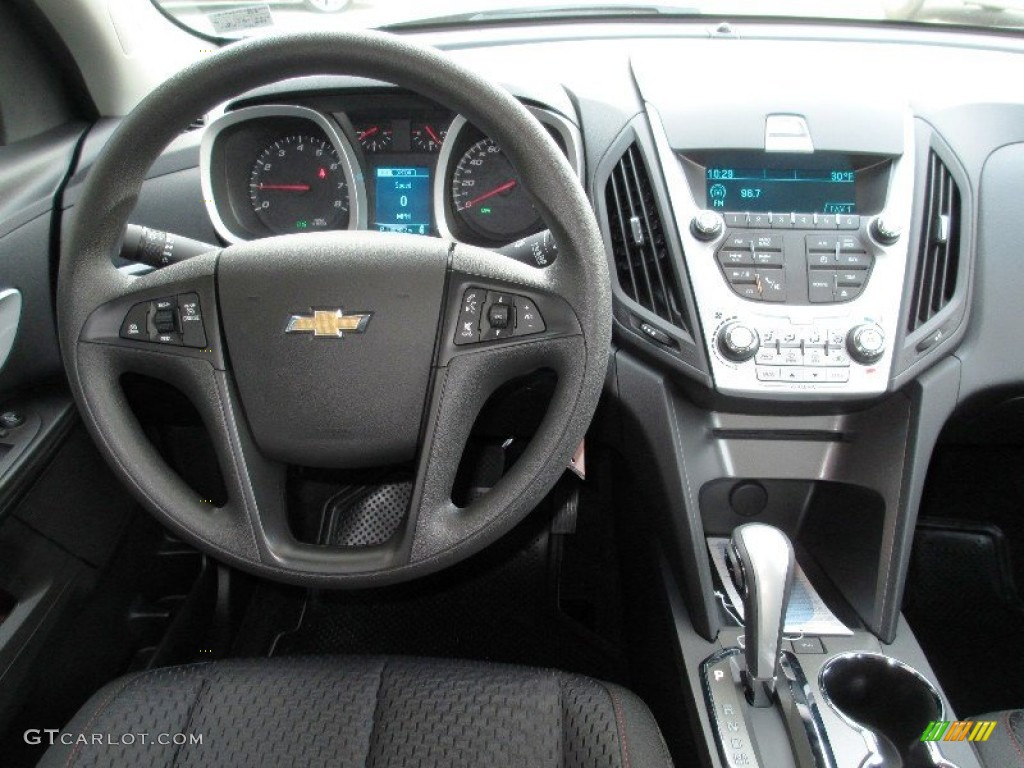 2013 Equinox LS - Atlantis Blue Metallic / Jet Black photo #7