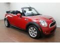 Chili Red 2010 Mini Cooper S Convertible Exterior