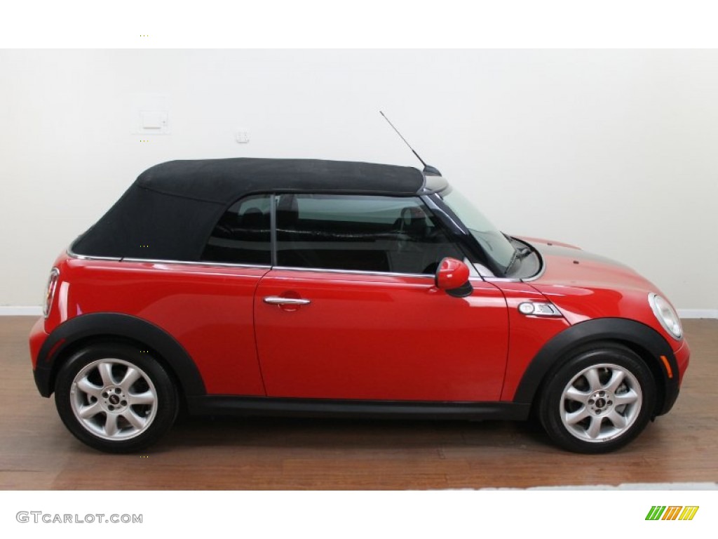 Chili Red 2010 Mini Cooper S Convertible Exterior Photo #81589156