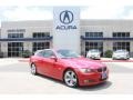 Crimson Red 2007 BMW 3 Series 335i Coupe
