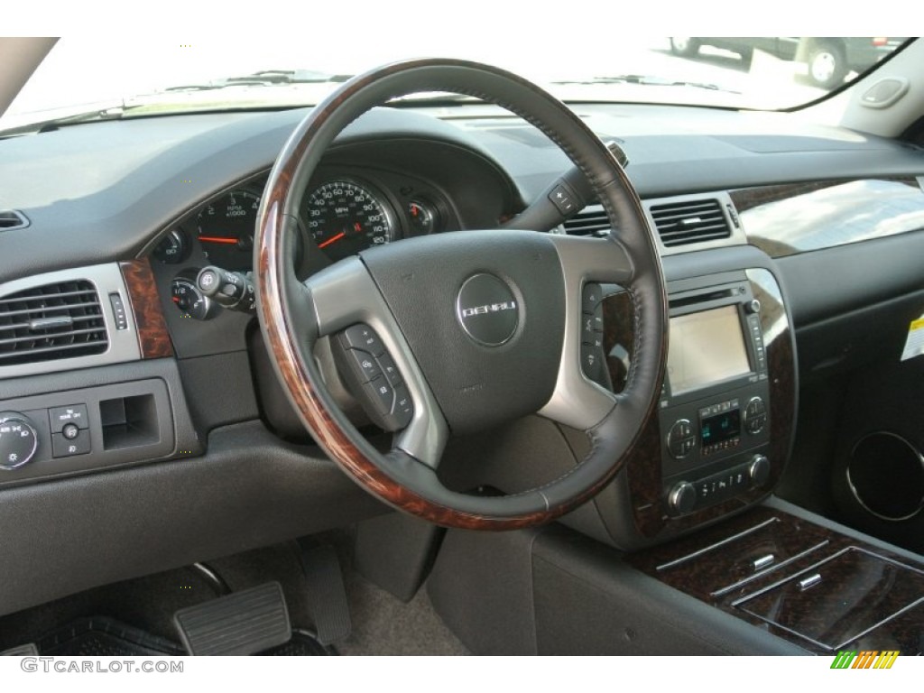 2013 GMC Yukon XL Denali AWD Ebony Dashboard Photo #81589449