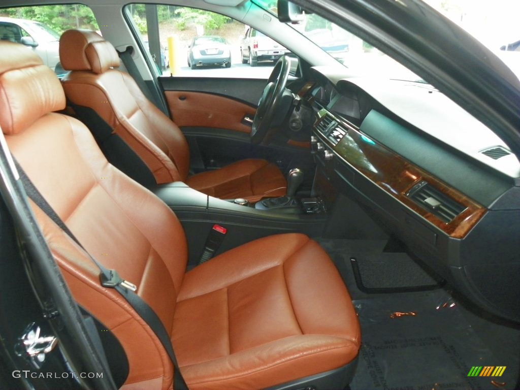 Auburn Interior 2007 BMW 5 Series 525i Sedan Photo #81589487