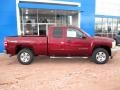 2013 Deep Ruby Metallic Chevrolet Silverado 1500 LT Extended Cab 4x4  photo #3