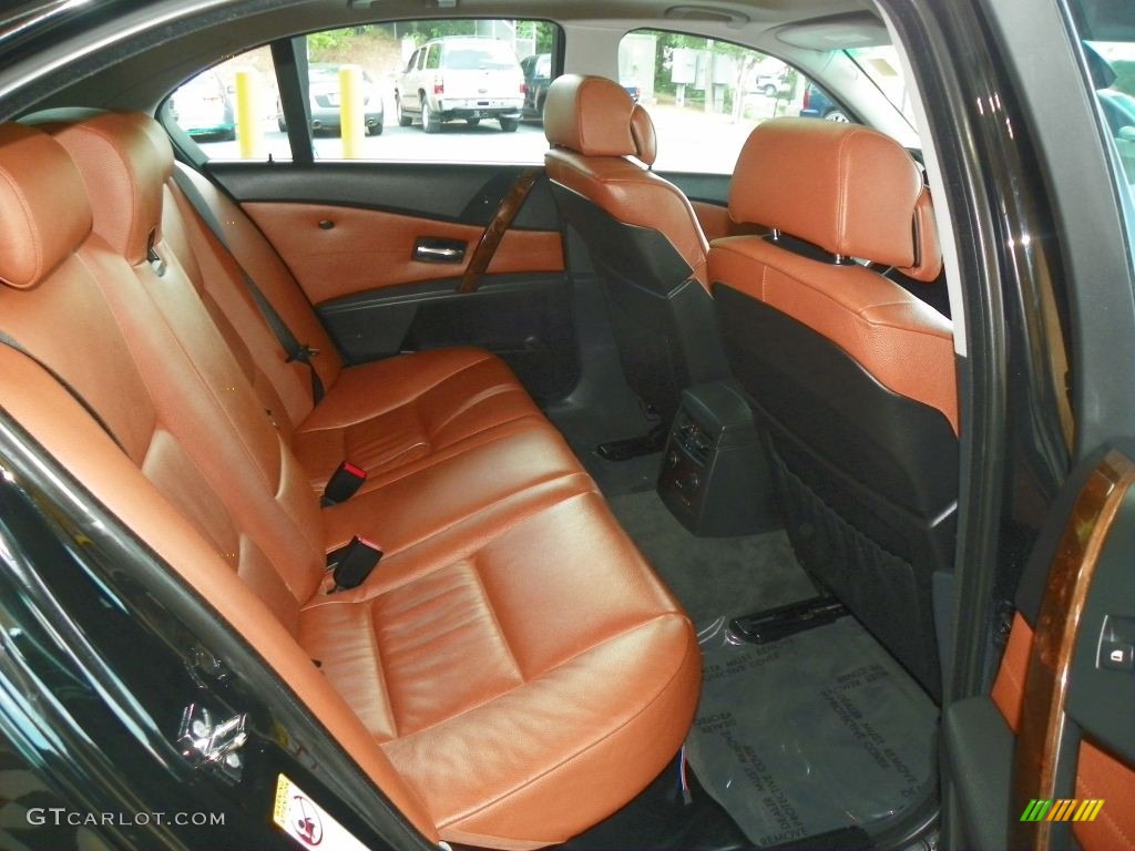 2007 BMW 5 Series 525i Sedan Rear Seat Photo #81589518