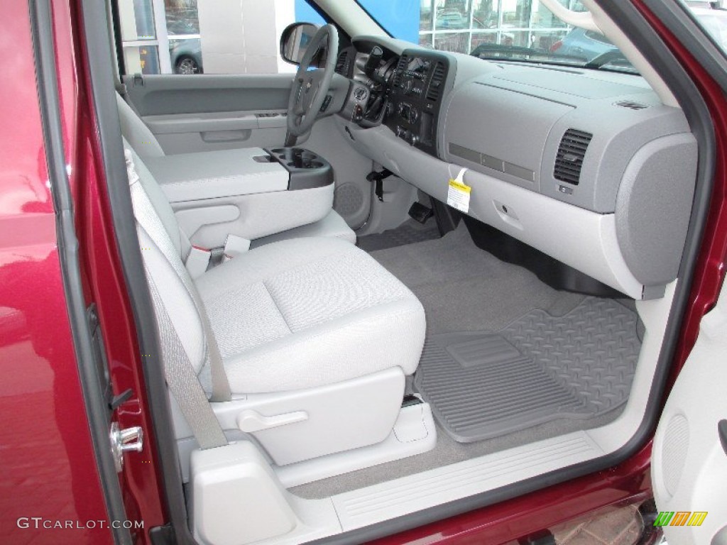 2013 Silverado 1500 LT Extended Cab 4x4 - Deep Ruby Metallic / Light Titanium/Dark Titanium photo #6