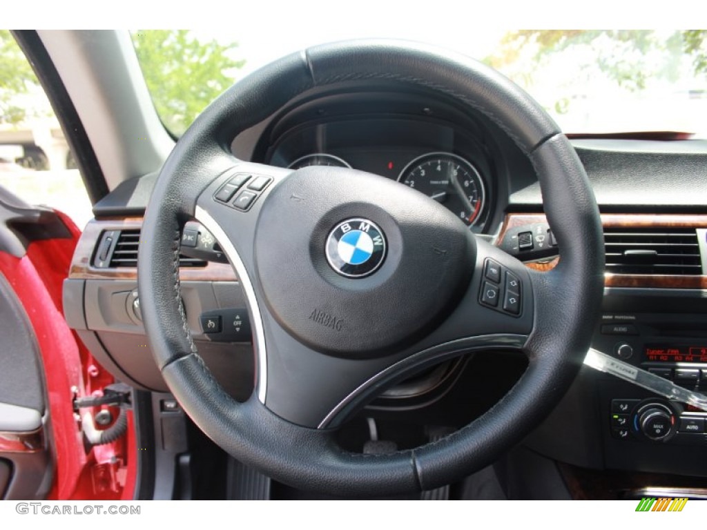 2007 3 Series 335i Coupe - Crimson Red / Black photo #20