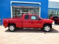 2013 Victory Red Chevrolet Silverado 1500 LT Extended Cab 4x4  photo #3