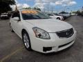 Winter Frost Pearl 2007 Nissan Maxima 3.5 SE