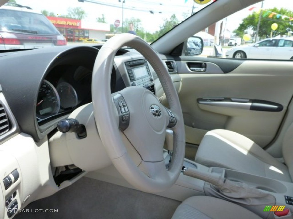 2008 Impreza Outback Sport Wagon - Topaz Gold Metallic / Ivory photo #15