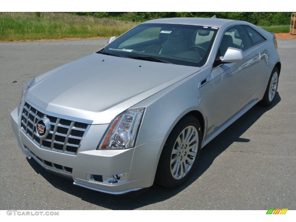 Radiant Silver Metallic 2013 Cadillac CTS Coupe Exterior Photo #81591090