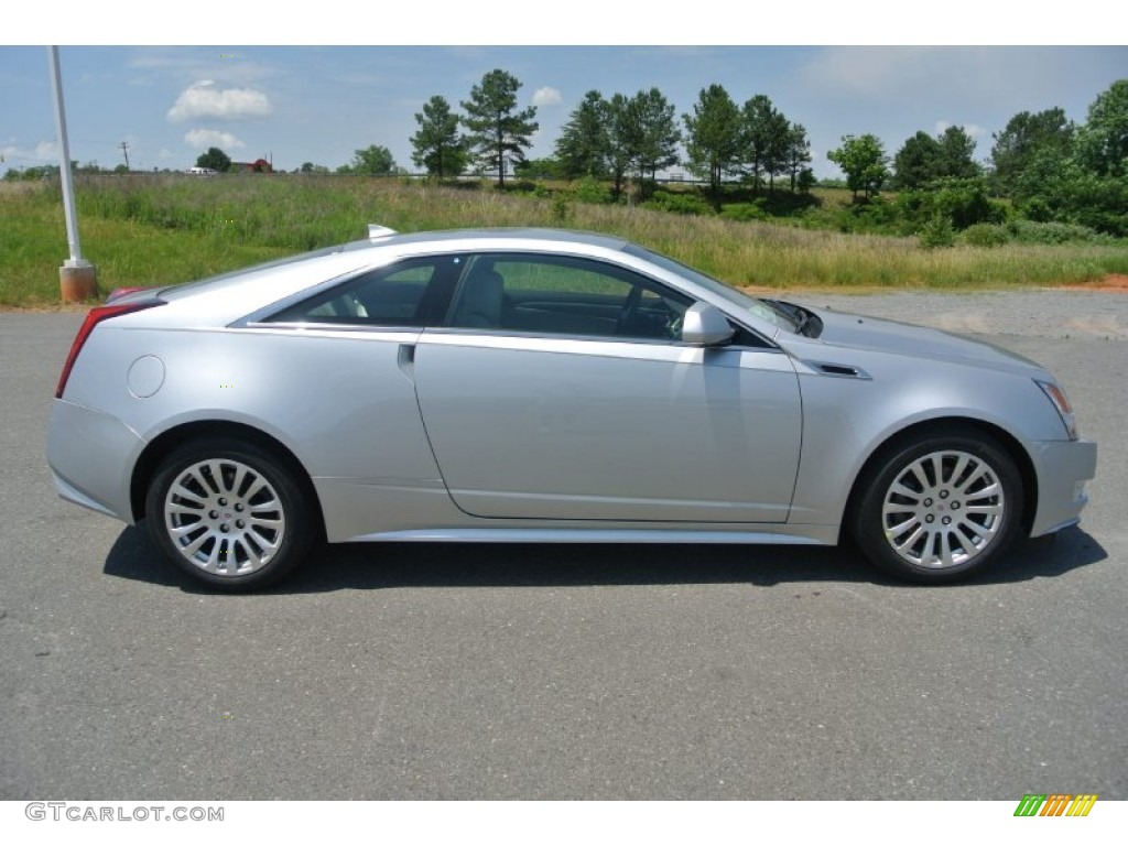 Radiant Silver Metallic 2013 Cadillac CTS Coupe Exterior Photo #81591201