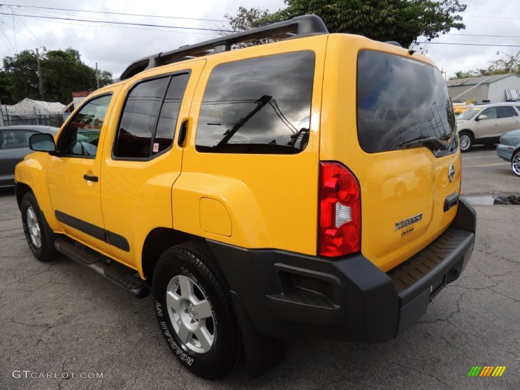 2005 Xterra SE - Solar Yellow / Steel/Graphite photo #4