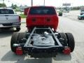 2013 Flame Red Ram 3500 Tradesman Crew Cab 4x4 Dually Chassis  photo #3