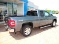 2013 Blue Granite Metallic Chevrolet Silverado 1500 LTZ Extended Cab 4x4  photo #11