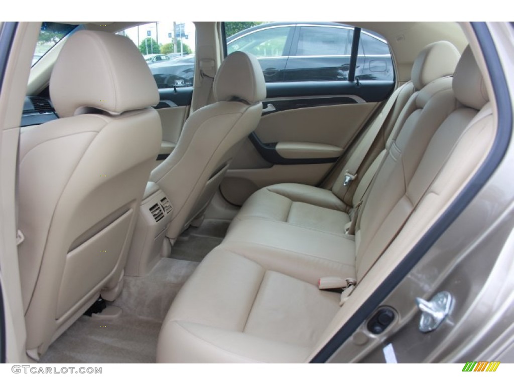 2008 Acura TL 3.2 Rear Seat Photo #81591738