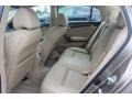 2008 Acura TL Parchment Interior Rear Seat Photo