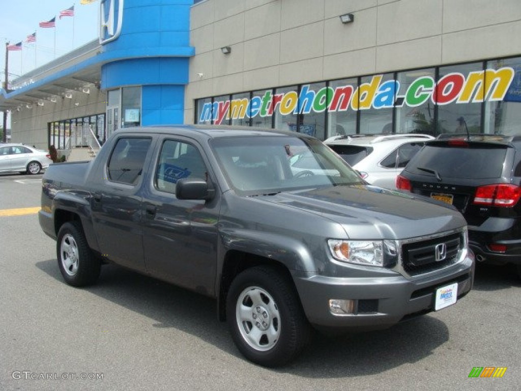 2010 Ridgeline RT - Polished Metal Metallic / Gray photo #1