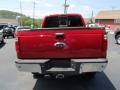 2013 Vermillion Red Ford F350 Super Duty Lariat Crew Cab 4x4  photo #6