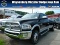 2013 Black Ram 3500 Laramie Crew Cab 4x4 Dually  photo #1