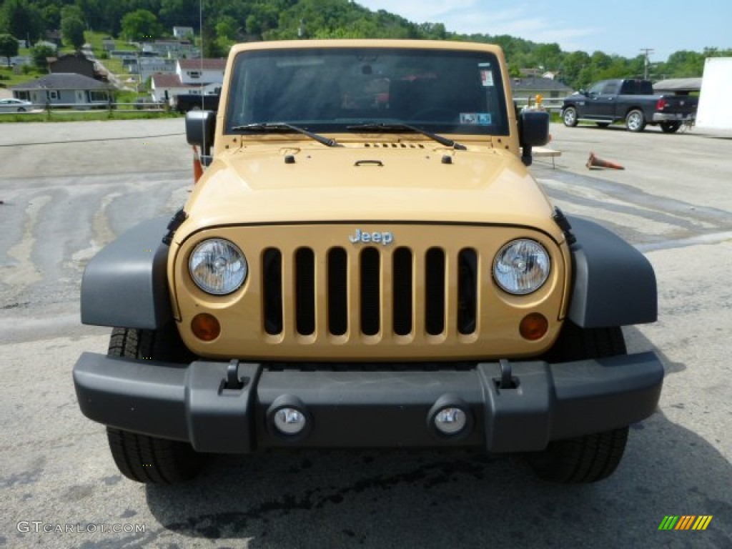 2013 Wrangler Sport S 4x4 - Dune Beige / Black photo #10