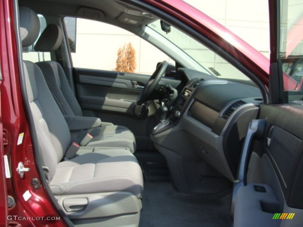 2009 CR-V LX 4WD - Tango Red Pearl / Gray photo #9