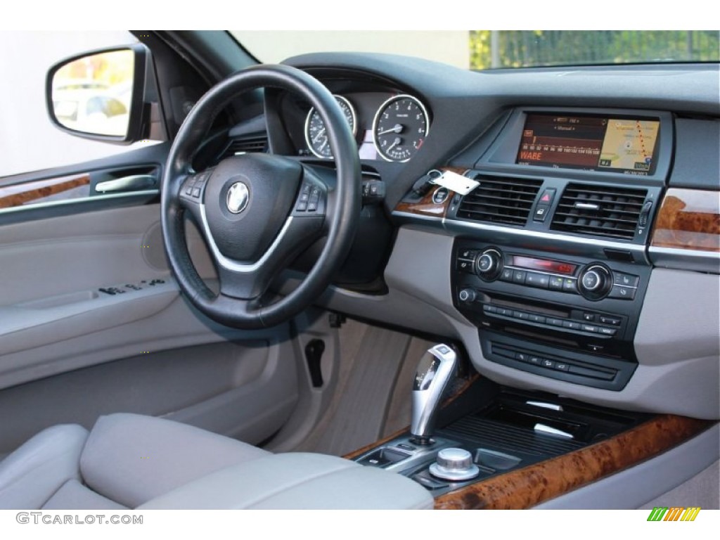 2007 BMW X5 4.8i Gray Dashboard Photo #81594259