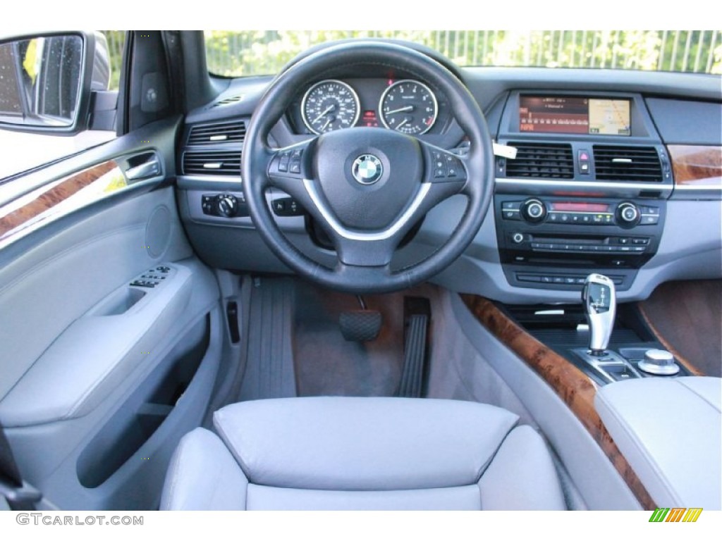 2007 BMW X5 4.8i Gray Dashboard Photo #81594440